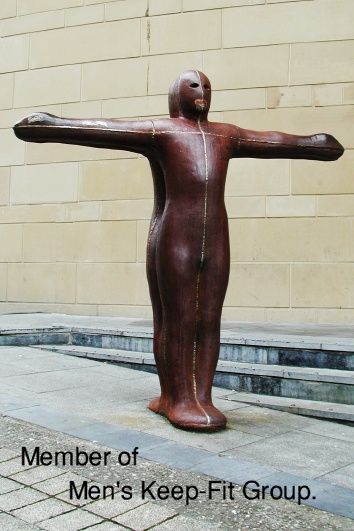 Member of the Men's Keep-Fit Group.
