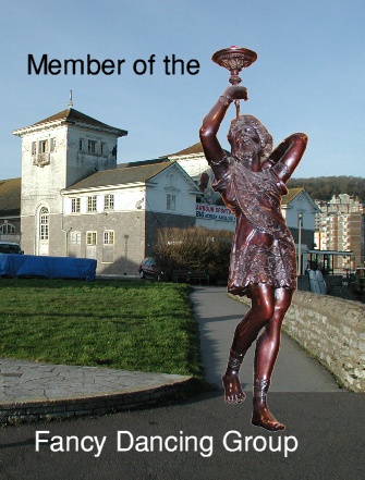 Member of the Fancy Dancing Group.