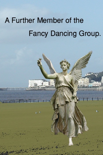 Third member of the Fancy Dancing Group.